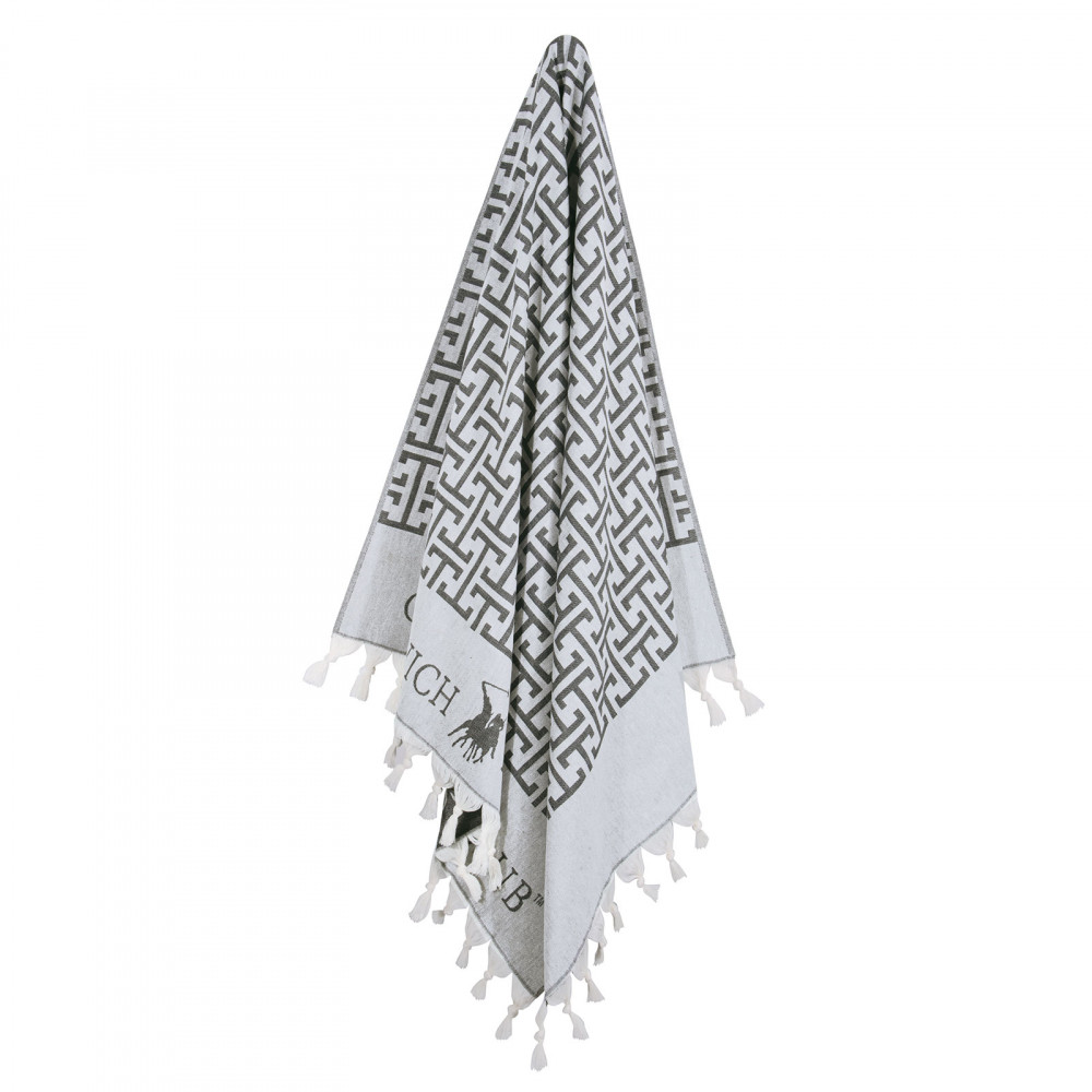 Η φωτογραφία δείχνει Πετσέτα-Παρεό Greenwich Polo Club σε διάσταση 90Χ170εκ.