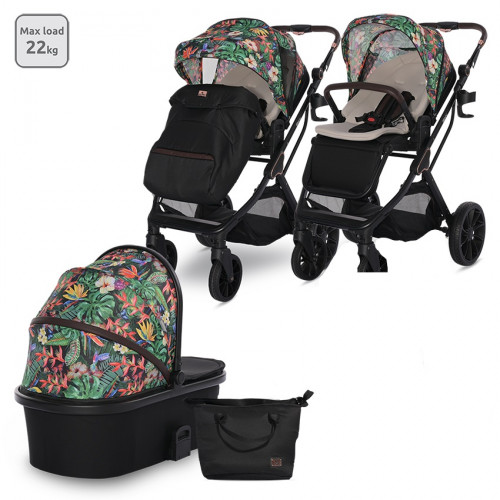 LORELLI ΠΟΛΥΚΑΡΟΤΣΙ ΑΝΤΙΣΤΡΕΨΙΜΟ ΜΕ ΚΑΛΑΘΟΥΝΑ 2 ΣΕ 1 GLORY TROPICAL FLOWERS 10021822388A