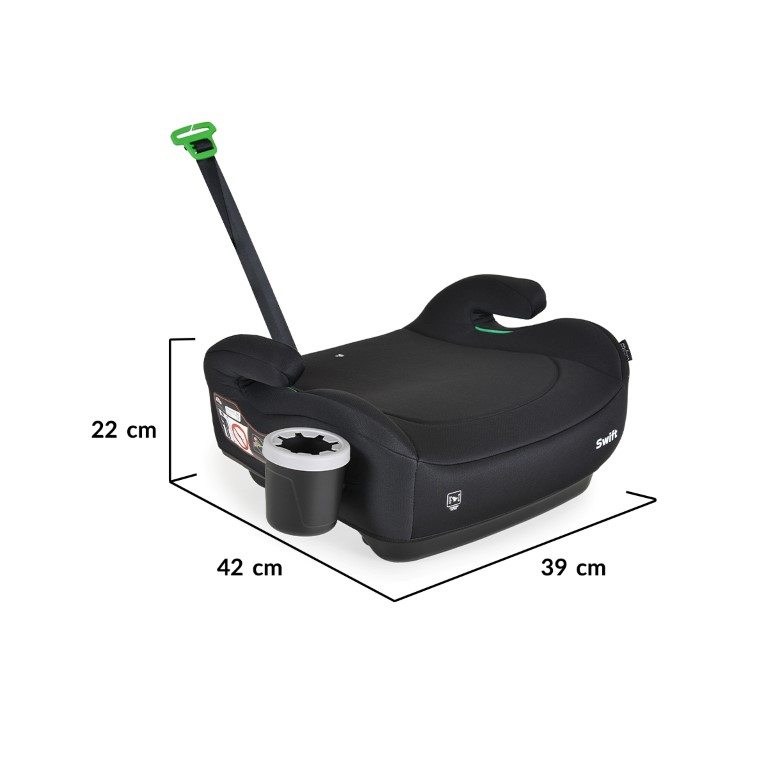 Η φωτογραφία δείχνει Cangaroo Κάθισμα Αυτοκινήτου Swift 125-150cm Black 3801005152254Το κάθισμα αυτοκινήτου Swift της μάρκας Cangaroo θα εξασφαλίσει άνεση και ασφάλεια για το παιδί σας κατά τη διάρκεια του ταξιδιού.