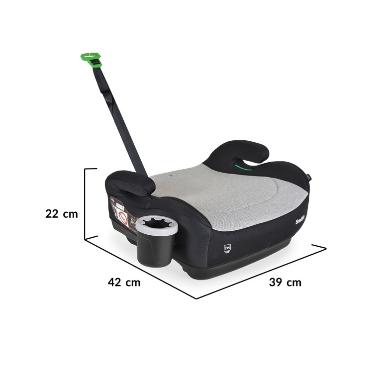 Η φωτογραφία δείχνει Cangaroo Κάθισμα Αυτοκινήτου Swift 125-150cm Black 3801005152254Το κάθισμα αυτοκινήτου Swift της μάρκας Cangaroo θα εξασφαλίσει άνεση και ασφάλεια για το παιδί σας κατά τη διάρκεια του ταξιδιού.