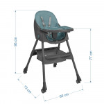 Το Comfy 2 σε 1 της Bebe Stars σχεδιάστηκε με σκοπό να απολαμβάνετε κάθε γεύμα με το παιδάκι σας.