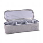 Χωρητικότητα: 3 φιάλες των 300 mlΧωρητικότητα: 3 Δοχεία αποθήκευση τροφίμων 250mlΧωρητικότητα: 2 Δοχεία αποθήκευση τροφίμων 500mlΤο σχέδιο διαθέτει αφαιρούμενο διαχωριστικόΚρατάει την θερμοκρασία της τροφήςΔιαστάσεις της τσάντας 33x11x10 εκ.