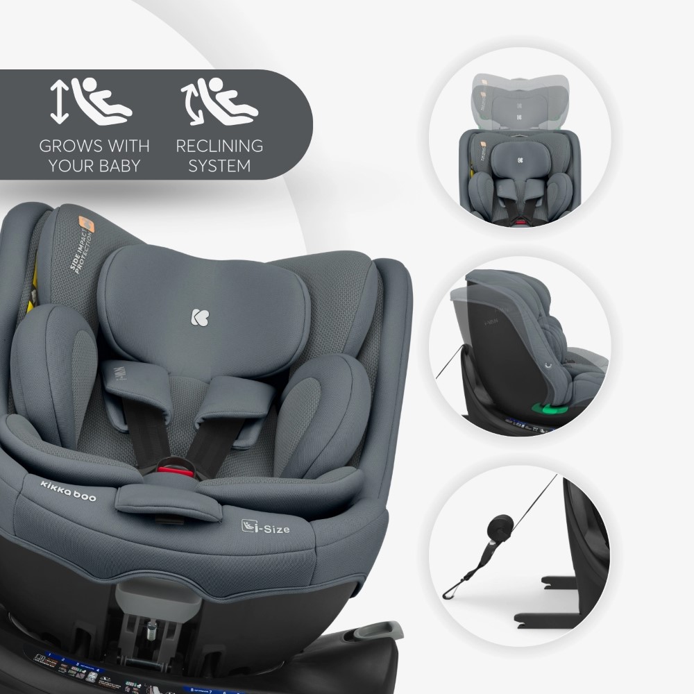 Το i-VAN είναι ένα έξυπνο και προσαρμόσιμο κάθισμα αυτοκινήτου που μεγαλώνει μαζί με το παιδί σας, προσφέροντας αξιόπιστη ασφάλεια και άνεση από τη γέννηση έως περίπου 12 ετών (40–150 cm).