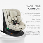 Η φωτογραφία δείχνει Το i-VAN είναι ένα έξυπνο και προσαρμόσιμο κάθισμα αυτοκινήτου που μεγαλώνει μαζί με το παιδί σας, προσφέροντας αξιόπιστη ασφάλεια και άνεση από τη γέννηση έως περίπου 12 ετών (40–150 cm).