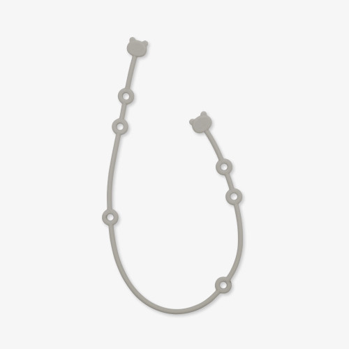 KIKKA BOO ΚΛΙΠ ΠΙΠΙΛΑΣ ΑΠΟ ΣΙΛΙΚΟΝΗ PLATINUM SAND 31302050005