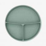 Το διαιρούμενο πιάτο με βάση αναρρόφησης Platinum Silicone είναι ειδικά σχεδιασμένο για να υποστηρίζει τη μετάβαση του μωρού σας σε στερεές τροφές, προσφέροντας πρακτικότητα και ασφάλεια για κάθε γεύμα.