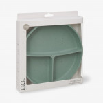 Το διαιρούμενο πιάτο με βάση αναρρόφησης Platinum Silicone είναι ειδικά σχεδιασμένο για να υποστηρίζει τη μετάβαση του μωρού σας σε στερεές τροφές, προσφέροντας πρακτικότητα και ασφάλεια για κάθε γεύμα.