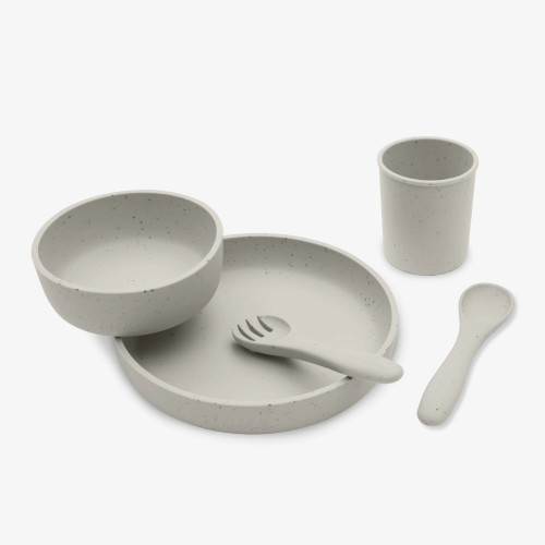 KIKKA BOO ΣΕΤ ΦΑΓΗΤΟΥ 5 ΤΕΜ ΑΠΟ ΣΙΛΙΚΟΝΗ PLATINUM SAND 31302050002