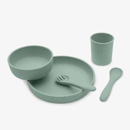 KIKKA BOO ΣΕΤ ΦΑΓΗΤΟΥ 5 ΤΕΜ ΑΠΟ ΣΙΛΙΚΟΝΗ PLATINUM SAGE 31302050001