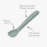Το κουτάλι Platinum Silicone είναι ο ιδανικός σύντροφος για τα πρώτα γεύματα του μωρού σας, κάνοντας κάθε μπουκιά ασφαλή και ευχάριστη.