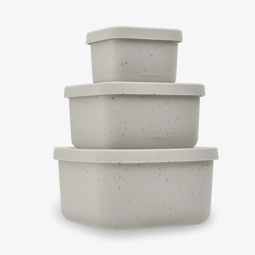 KIKKA BOO ΣΕΤ 3 ΤΕΜ ΜΠΩΛ SNACK ΣΙΛΙΚΟΝΗΣ PLATINUM SAND 31302050010