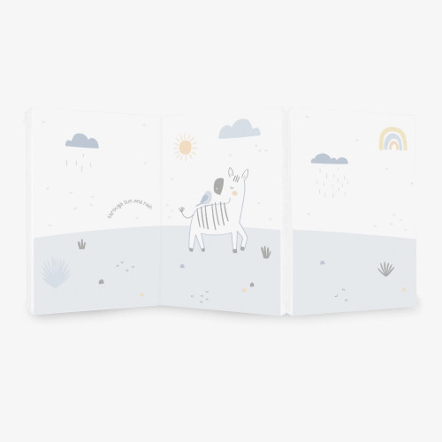 ΚΙΚΚΑ ΒΟΟ ΑΝΑΔΙΠΛΟΥΜΕΝΟ ΣΤΡΩΜΑ ΠΑΡΚΟΥ 60/120/5CM STRIPY FRIENDS 31107020053