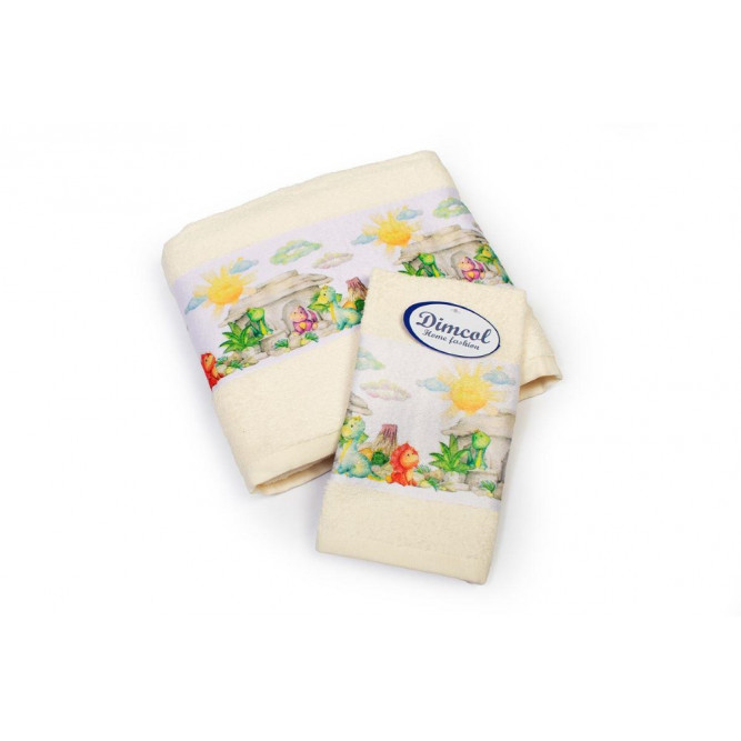 Σετ βρεφικές πετσέτες μπάνιου που περιέχει: 1 τεμάχιο πετσέτα χειρός διαστάσεων 30X50 cm και 1 τεμάχιο πετσέτα μπάνιου διαστάσεων 70X140 cm.