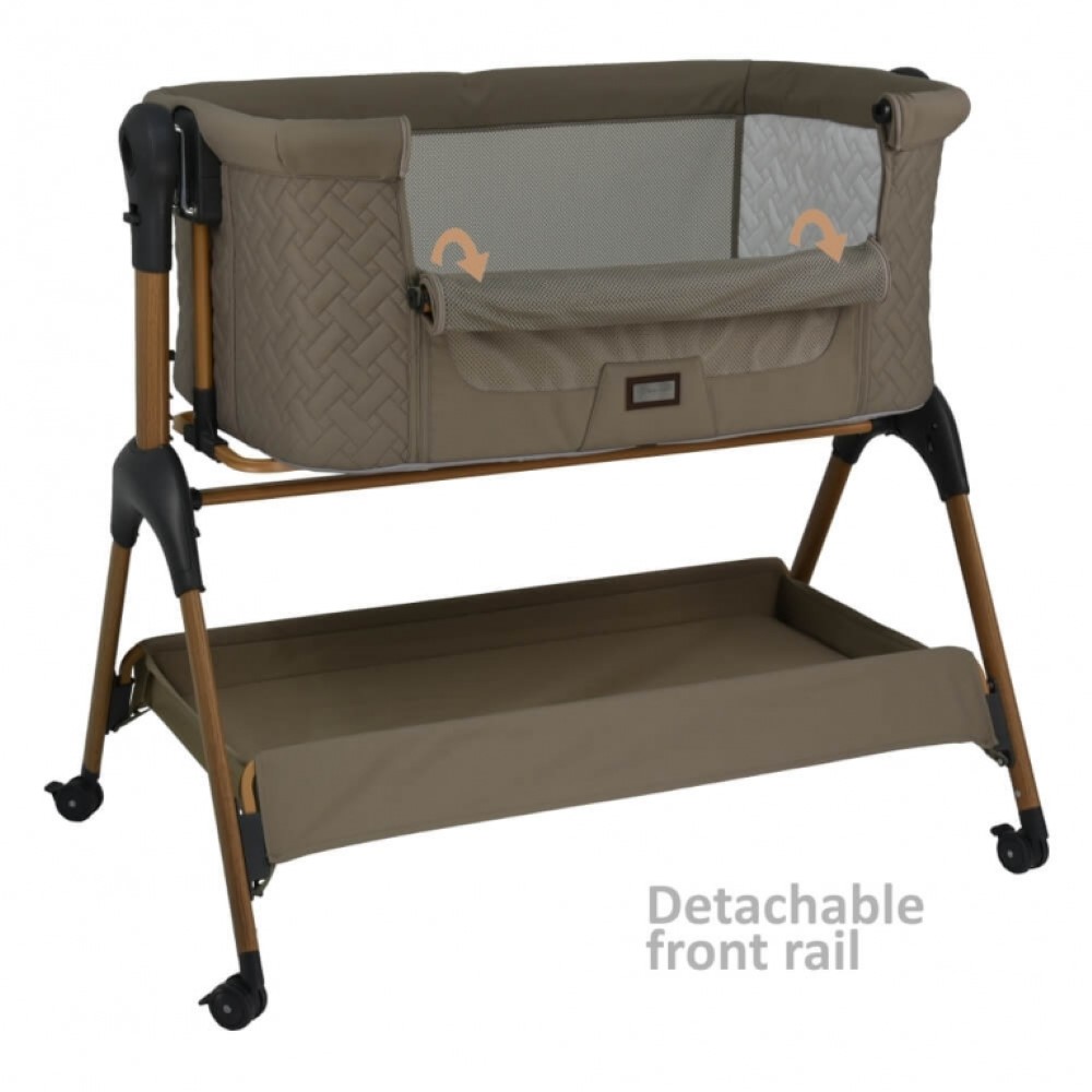 Η φωτογραφία δείχνει Το νέο λίκνο και κούνια Style 2 σε 1 της Bebe Stars είναι σχεδιασμένο για βρέφη με μέγιστο βάρος 9kgs.