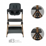 Το νέο λίκνο Serenity 2 σε 1 της Bebe Stars, το οποίο μετατρέπεται σε καρεκλάκι φαγητού, είναι σχεδιασμένο:ως λίκνο: για βρέφη με μέγιστο βάρος 9kgs καιως καρέκλα φαγητού: από 6+ μηνών έως 15kgs.