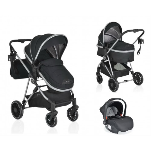 CANGAROO ΠΟΛΥΚΑΡΟΤΣΙ 3 ΣΕ 1 ΜΕΤΑΤΡΕΠΟΜΕΝΟ ΜΕ ΚΑΘΙΣΜΑ ΑΥΤΟΚΙΝΗΤΟΥ KALI BLACK 3800146236298-3