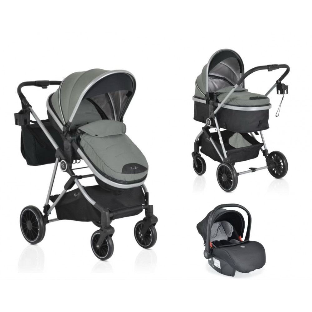 Το καρότσι Moni - Kali συνδυάζει την κομψή σχεδίαση με την εξαιρετική λειτουργικότητα.