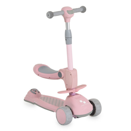 BYOX SCOOTER ME ΚΑΘΙΣΜΑ CHECKMATE LACE PINK 3800146229634