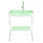 Η φωτογραφία δείχνει Πολυλειτουργική Αλλαξιέρα Croco, CangarooΚατάλληλη από τη γέννηση έως 12 μήνες και μέγιστο βάρος 15 κιλάΒασικά χαρακτηριστικά:• Σχεδιασμένη για αλλαγή πάνας, ντύσιμο, φροντίδα μωρού και μασάζ• Μαλακό στρώμα αλλαγής με κλίμακα μέτρησης και αφαιρούμενο κάλυμμα για εύκολο καθάρισμα