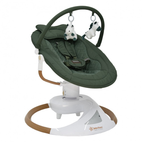 BEBE STARS ΗΛΕΚΤΡΙΚΗ ΚΟΥΝΙΑ SNUGGLE FOREST GREEN 256-176