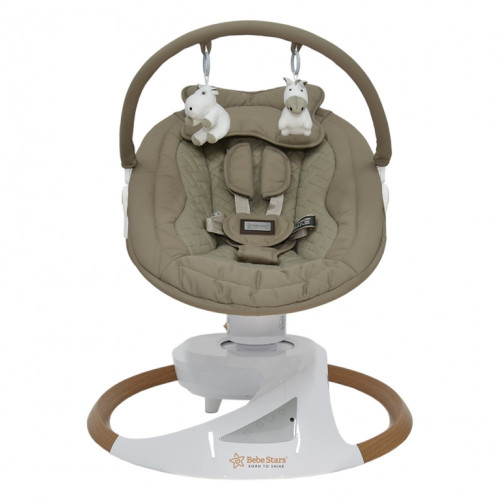 BEBE STARS ΗΛΕΚΤΡΙΚΗ ΚΟΥΝΙΑ SNUGGLE NATURAL BEIGE 256-182