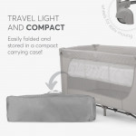 KIKKA BOO ΠΑΡΚΟΚΡΕΒΑΤΟ 2 ΕΠΙΠΕΔΩΝ MEDLEY MINT 2023.