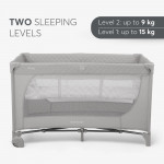 KIKKA BOO ΠΑΡΚΟΚΡΕΒΑΤΟ 2 ΕΠΙΠΕΔΩΝ MEDLEY MINT 2023.