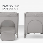 KIKKA BOO ΠΑΡΚΟΚΡΕΒΑΤΟ 2 ΕΠΙΠΕΔΩΝ MEDLEY MINT 2023.