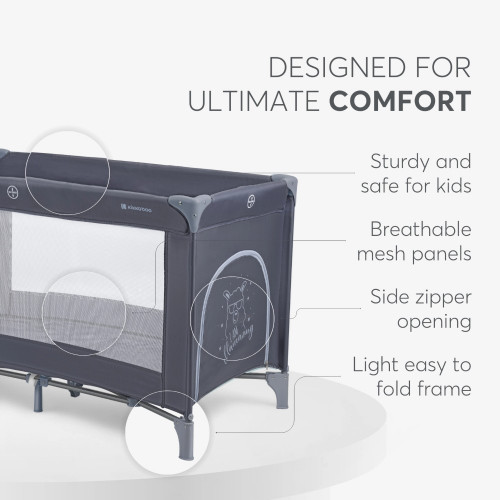 KIKKA BOO ΠΑΡΚΟΚΡΕΒΑΤΟ 1 ΕΠΙΠΕΔΟΥ SO GIFTED 2023 NAVY 31003020070