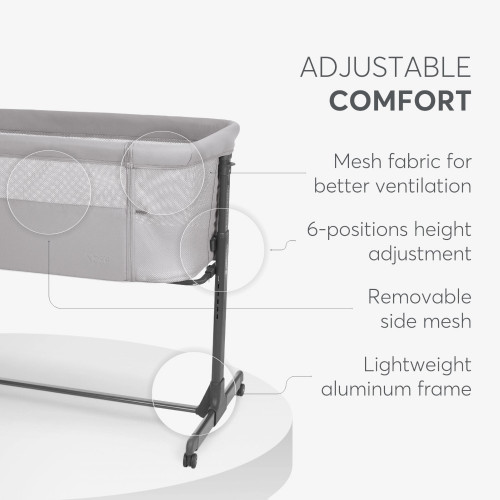 KIKKA BOO ΒΡΕΦΙΚΟ ΛΙΚΝΟ NOAH LIGHT GREY 2025 31003020103