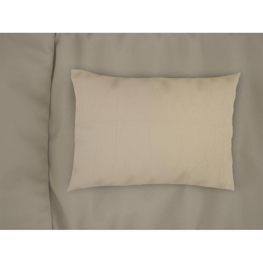 Βρεφική μονόχρωμη μαξιλαροθήκη, διαστάσεων 35X45 cm, σχέδιο ραφής, φάκελος.