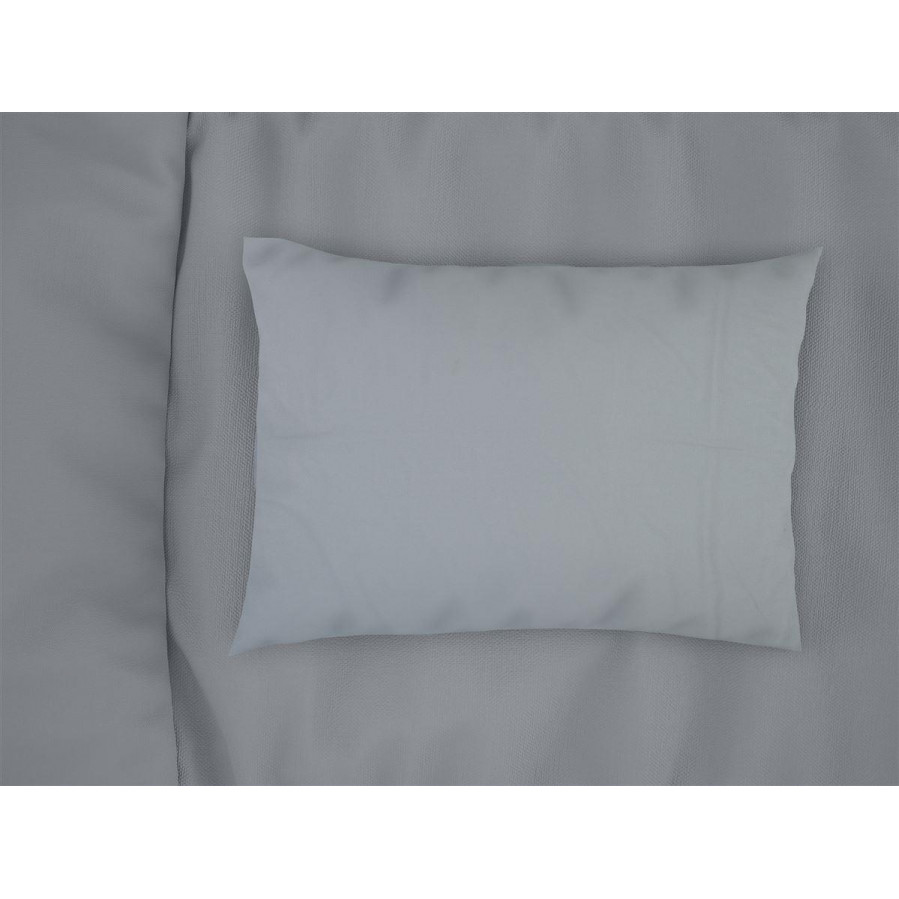 Βρεφική μονόχρωμη μαξιλαροθήκη, διαστάσεων 35X45 cm, σχέδιο ραφής, φάκελος.