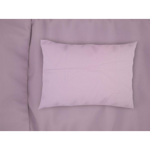 DIMCOL Μαξιλαροθήκη bebe Solid 506 35X45 Light Purple 100% Cotton