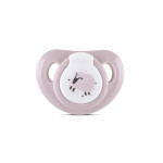 Η φωτογραφία δείχνει Προηγμένη καταπραϋντική θηλήΣτρογγυλό σχήμα θηλήςΠροστατευτικό καπάκι2 οπές αερισμού για επιπλέον ροή αέραΠροηγμένη καταπραϋντική