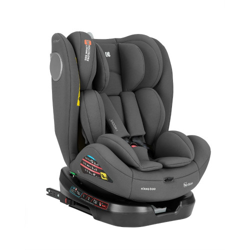 KIKKA BOO ΚΑΘΙΣΜΑ ΑΥΤΟΚΙΝΗΤΟΥ ISOFIX i-SIZE 40-150CM i-MOOVE DARK GREY 31002100102