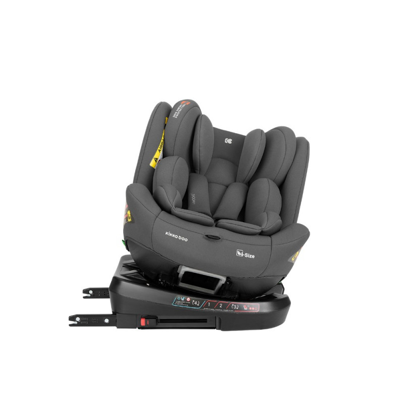 KIKKA BOO ΚΑΘΙΣΜΑ ΑΥΤΟΚΙΝΗΤΟΥ ISOFIX i-SIZE 40-150CM i-MOOVE DARK GREY 31002100102• Κατάλληλο για άτομα με όψη προς τα πίσω από ύψος 40 έως 105 cm.