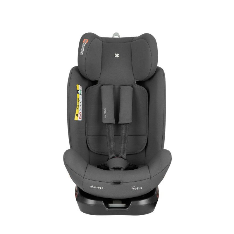 KIKKA BOO ΚΑΘΙΣΜΑ ΑΥΤΟΚΙΝΗΤΟΥ ISOFIX i-SIZE 40-150CM i-MOOVE DARK GREY 31002100102• Κατάλληλο για άτομα με όψη προς τα πίσω από ύψος 40 έως 105 cm.