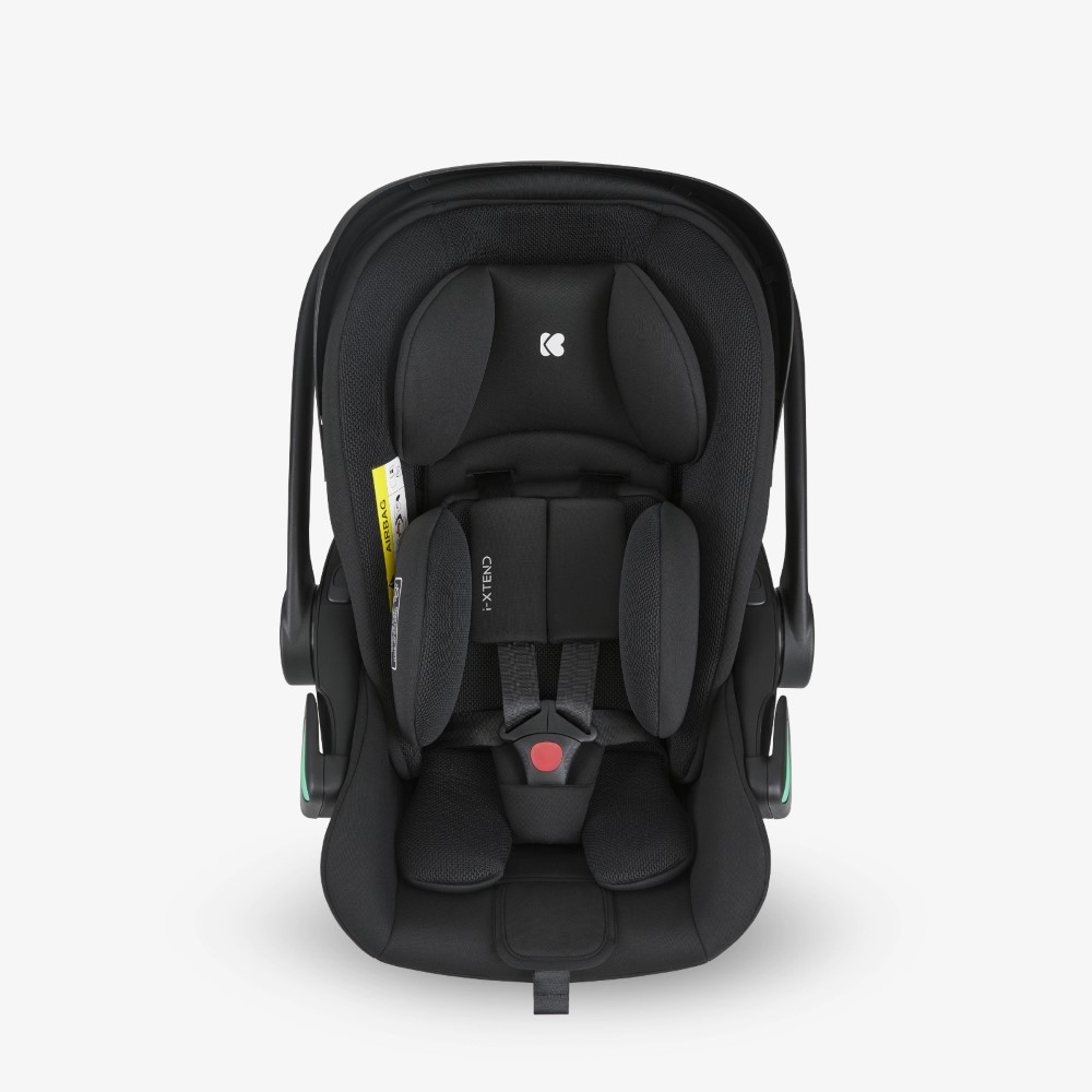 Η φωτογραφία δείχνει Δώστε στο νεογέννητό σας το καλύτερο ξεκίνημα με το κάθισμα αυτοκινήτου i-XTEND – μια ασφαλής και άνετη λύση σχεδιασμένη για βρέφη από 40 έως 87 cm, που καλύπτει όλες τις ηλικίες από νεογέννητο έως περίπου 2 ετών (0-13 kg).
