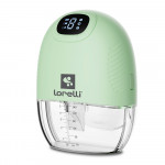 Η φωτογραφία δείχνει ΗΛΕΚΤΡΙΚΟ ΦΟΡΗΤΟ ΘΗΛΑΣΤΡΟ HANDS FREE ALICE 9 επίπεδα κενού για κάθε λειτουργία3 λειτουργίες – λειτουργία μασάζ, λειτουργία έκφρασης, μικτή λειτουργίαΔοχείο χωρητικότητας 140 ml, κατασκευασμένο από Tritan4 μεμβράνες διαφορετικών μεγεθών, περιλαμβάνονται στο σετΕύκολο καθάρισ