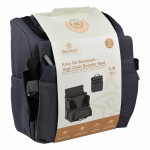 Η φωτογραφία δείχνει Το booster Easy Go είναι η ιδανική λύση για εσάς για να τα έχετε όλα τακτοποιημένα, καθώς και για το παιδάκι σας, ώστε να απολαμβάνει κάθε σας εξόρμηση!Το Easy Go booster είναι ένα φορητό καρεκλάκι φαγητού, το οποίο δημιουργήθηκε ώστε να βοηθάει το παιδάκι σας να κάθεται άνετα κ