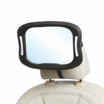 Ο μεγάλος καθρέφτης σάς προσφέρει μια ευρεία και καθαρή εικόνα του μωρού σας κατά την διάρκεια της οδήγησης σας.