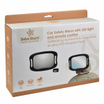 Ο μεγάλος καθρέφτης σάς προσφέρει μια ευρεία και καθαρή εικόνα του μωρού σας κατά την διάρκεια της οδήγησης σας.