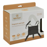 Η φωτογραφία δείχνει Η ζώνη ασφαλείας έχει σχεδιαστεί ειδικά για τις έγκυες γυναίκες, προσφέροντας απαλή και ασφαλή υποστήριξη κατά τη διάρκεια των μετακινήσεων.