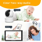 Η φωτογραφία δείχνει Με τη νέα συσκευή ενδοεπικοινωνίας της Bebe Stars μπορείτε να νοιώσετε περισσότερη σιγουριά από ποτέ και να αφιερώσετε χρόνο στις δραστηριότητες και εργασίες σας χωρίς να χρειάζεται να είναι το μωρό σας στον ίδιο χώρο.