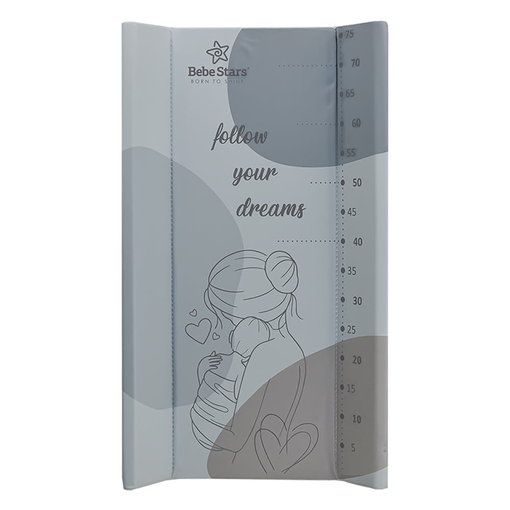 Η φωτογραφία δείχνει BEBE STARS ΑΛΛΑΞΙΕΡΑ PVC ΜΑΛΑΚΗ STONE OLIVE 19-189Η Αλλαξιέρα Leaf Mocha της Βebe Stars εξασφαλίζει την καθαριότητα του μωρού σας.