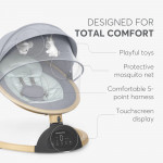 Η φωτογραφία δείχνει Η ηλεκτρική κούνια ASHLEE μπορεί να χρησιμοποιηθεί από νεογέννητα βάρους έως 9 κιλών.