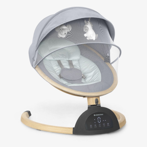 KIKKA BOO ΗΛΕΚΤΡΙΚΟ ΡΙΛΑΞ SIDE TO SIDE ASHLEE LIGHT GREY 2025 31005010090