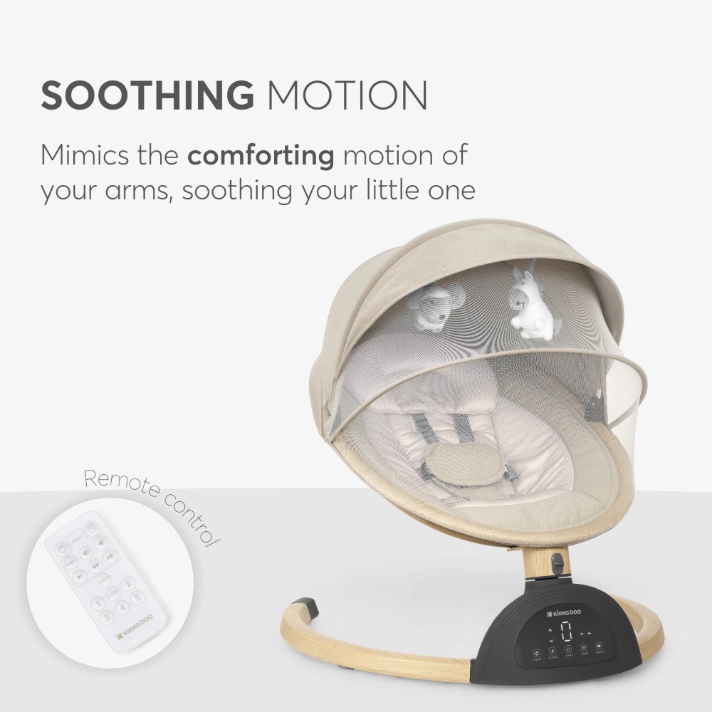 Η ηλεκτρική κούνια ASHLEE μπορεί να χρησιμοποιηθεί από νεογέννητα βάρους έως 9 κιλών.