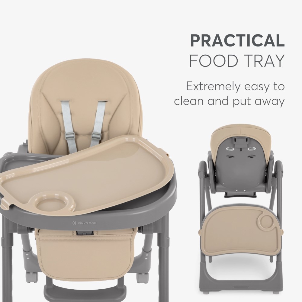 Κάντε την ώρα του γεύματος άνετη και βολική με την καρεκλάκι φαγητού PASTELLO 2, σχεδιασμένη προσεκτικά για παιδιά από την ηλικία που κάθονται έως και 36 μηνών.