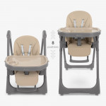 Κάντε την ώρα του γεύματος άνετη και βολική με την καρεκλάκι φαγητού PASTELLO 2, σχεδιασμένη προσεκτικά για παιδιά από την ηλικία που κάθονται έως και 36 μηνών.